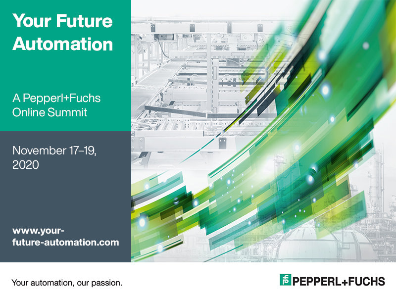A Pepperl+Fuchs folytatja digitális eseménysorozatát, és meghívja Önt a második Online Summit rendezvényre
